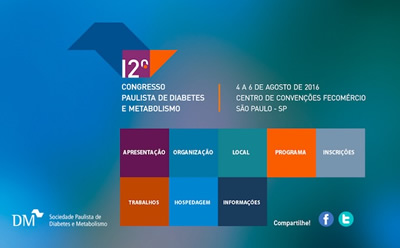 12º Congresso Paulista de Diabetes e Metabolismo